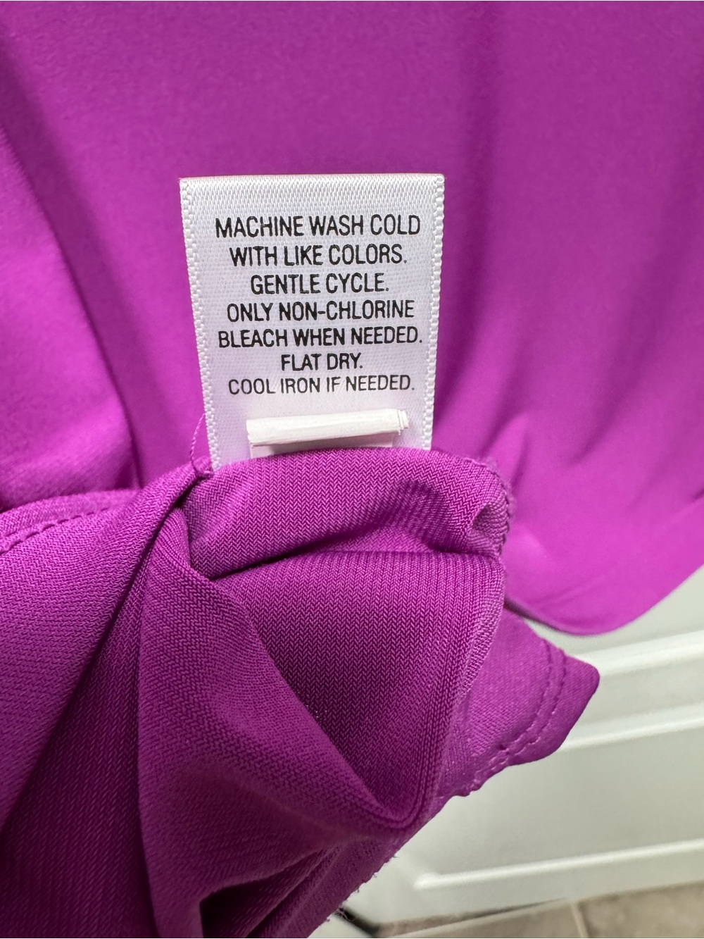 Dana Buchman Magenta Sleeveless Twist-Neck Blouse - Picture 5 of 5